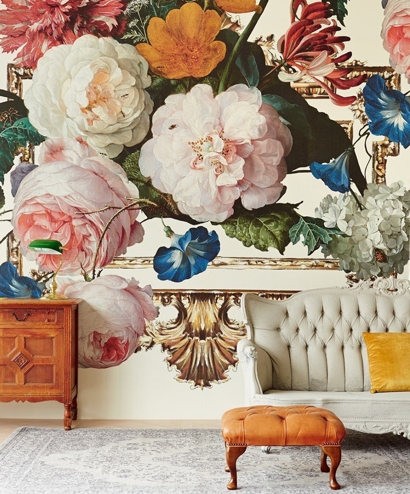 Shop - Dutch Masters Frame Mural: Floral | Annandale Wallpapers